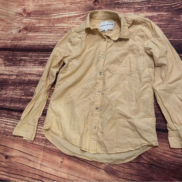 Lola River Tops - Women’s Lola River Button Down Size S